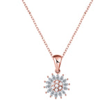 Smart Sunflower Zircon Clavicular Chain Korean Version – Tech Gifts — 3