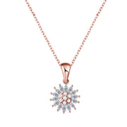 Smart Sunflower Zircon Clavicular Chain Korean Version – Tech Gifts — 3