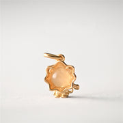 Sun Guardian Little Lion Chalcedony Necklace – Jewelry Gift Ideas — 3