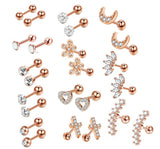 Women's Fashion Zircon Ear Studs – Stylish Gifts — 7
