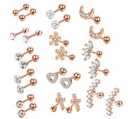 Women's Fashion Zircon Ear Studs – Stylish Gifts — 7
