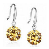 Women's Fashion Long Electroplated Zircon Earrings – Stylish Gifts — 1