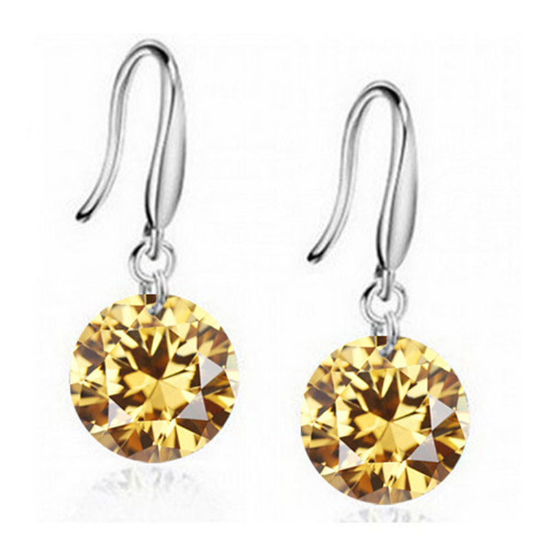 Women's Fashion Long Electroplated Zircon Earrings – Stylish Gifts — 1