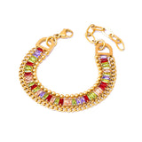 Bohemian Style Colorful Zircon Rhinestone Bracelet – Stylish Gifts — 6