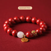 Raw Ore Cinnabar Bracelet Natural For Women – Jewelry Gift Ideas — 3