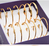 Bridal 24k Gold Plated Bracelet Ornament Women's – Jewelry Gift Ideas — 11