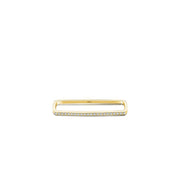 Simple S925 Silver Occidental Diamond Ear Clip Female – Gifts for Her — 12