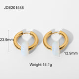 Earrings Wearring By Online Celebrities 18K Gold – Stylish Gifts — 4