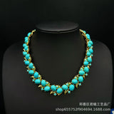 Fashionable Elegant Court Turquoise Necklace – Jewelry Gift Ideas — 7
