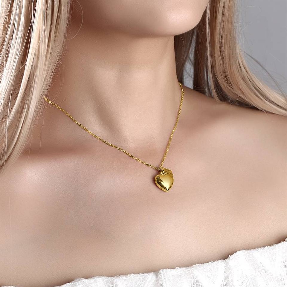 Love Heart-shaped Necklace DIY Jewelry Photo – Jewelry Gift Ideas — 1