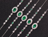 Natural Wood Color Emerald Bracelet – Jewelry Gift Ideas — 2