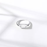 Round White Turquoise Ring For Women – Gifts for Her — 17