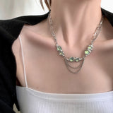 Multilayer Necklace Women's Hip Hop Style Laptop – Jewelry Gift Ideas — 4