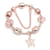Fashion Love Geometric Rose Gold Bracelet Women's – Jewelry Gift Ideas — 7