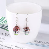 Creative Fashion Dried Flowers Tree Butterfly Earrings – Stylish Gifts — 5