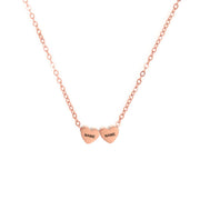 Engraved Stainless Steel Necklace Heart-shaped – Jewelry Gift Ideas — 3
