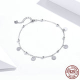 Round S925 Sterling Silver Fashion White Gold Plated – Stylish Gifts — 2