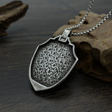 OP Retro Design Warrior Shield Titanium Steel – Jewelry Gift Ideas — 8