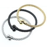 Stainless Steel Wire Ring Bracelet Women – Jewelry Gift Ideas — 5