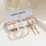 Creative Personality Pin Chain Earrings – Stylish Gifts — 5