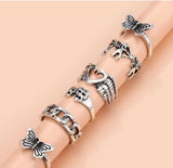 Fashion Metal Joint Ring Creative Retro – Stylish Gifts — 20
