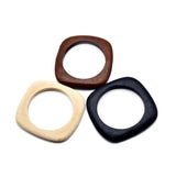 Wooden Square Bracelet Artistic Retro Style – Jewelry Gift Ideas — 7
