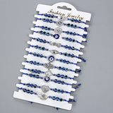 Gem Vintage Geometric Sapphire Blue Beaded – Jewelry Gift Ideas — 2
