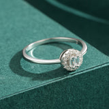 S925 Sterling Silver Fashion Diamond Ring – Stylish Gifts — 3
