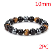 Tiger Eye Stone Bracelet Natural Stone Bracelet – Jewelry Gift Ideas — 12