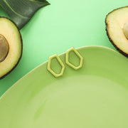 Online Influencer Pop Avocado Earrings Fresh Green – Gifts for Her — 2