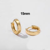 Earrings Temperament Simple Circle Small Hoop – Surprise Gifts — 5