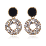 Earrings Frosted Shell Beads Solid Color – Practical Gifts — 1