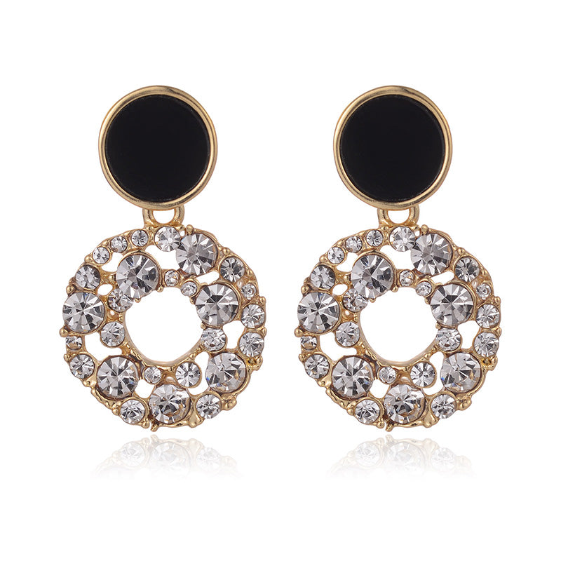 Earrings Frosted Shell Beads Solid Color – Practical Gifts — 1