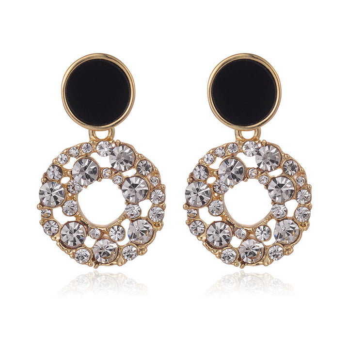 Earrings Frosted Shell Beads Solid Color – Practical Gifts — 1
