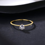 S925 Silver Wind Star Ring Set With Zircon Index – Unique Gift Ideas — 3