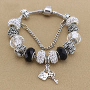 Fashion Big Hole Glass Bead Key Pendant Beaded – Jewelry Gift Ideas — 1