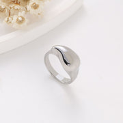 Titanium Steel Gold-plated Fashion Simple Arc Women's – Stylish Gifts — 4