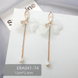 Korean Simple Immortal Petal Earrings Female Fashion – Stylish Gifts — 5