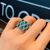 Vintage Style Simulation Diamond Jewelry Ring – Stylish Gifts — 2