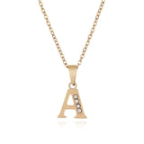 Diamond Necklace With English Letters – Jewelry Gift Ideas — 6