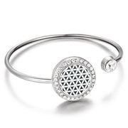 Women's Diamond-set Stainless Steel Alloy Hollow – Jewelry Gift Ideas — 4