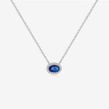 S925 Sterling Silver Zircon Lucky Stone Necklace – Jewelry Gift Ideas — 11