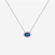 S925 Sterling Silver Zircon Lucky Stone Necklace – Jewelry Gift Ideas — 11