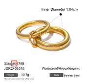 Stainless Steel Layered Pearl Ring With A High-end – Stylish Gifts — 4