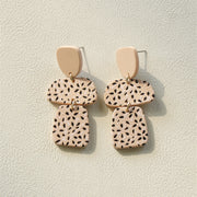 Ladies Fashion Clay Textured Acrylic Earrings – Stylish Gifts — 13