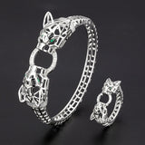Animal Head Bite Ring Inset Zircon Bracelet – Jewelry Gift Ideas — 2