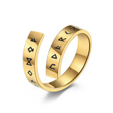 Pirate Viking Text Symbol Ended Ring Personality – Stylish Gifts — 3