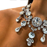 Exaggerated Rhinestone Pendant Necklace Set – Jewelry Gift Ideas — 5