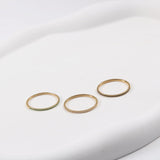 Fine 40 Zircon Half Ring Micro-inlaid Ring – Practical Gifts — 14