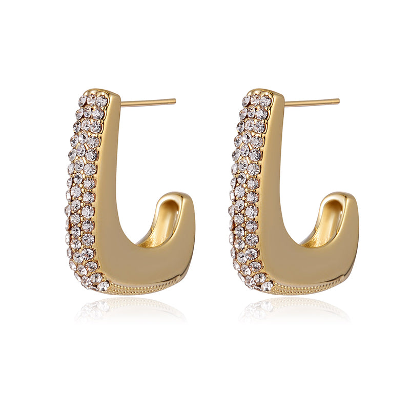 Earrings Frosted Shell Beads Solid Color – Small Gift Ideas — 1